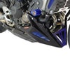 POWERBRONZE アンダーカウル チンスポイラー ブラック/ブルーメッシュ ヤマハ MT-09,FZ-09,XSR900-01