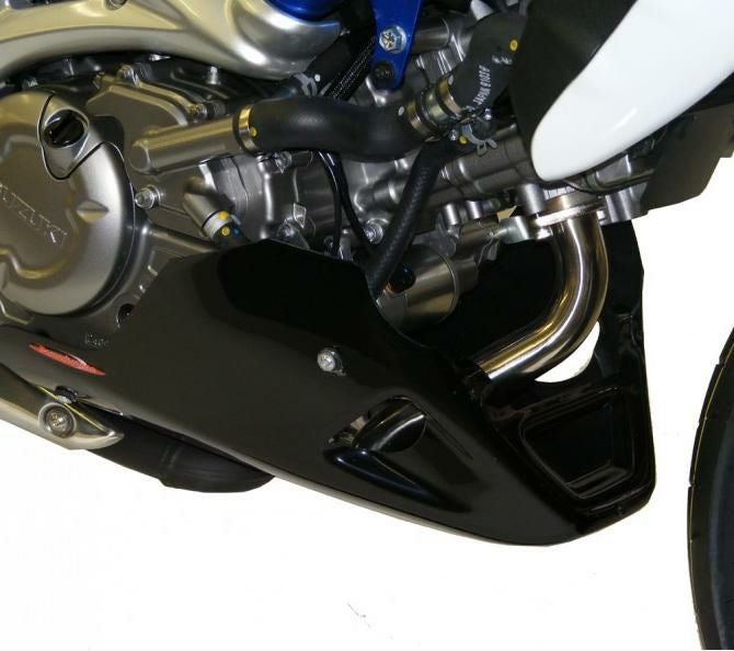 POWERBRONZE アンダーカウル チンスポイラー ブラック スズキ