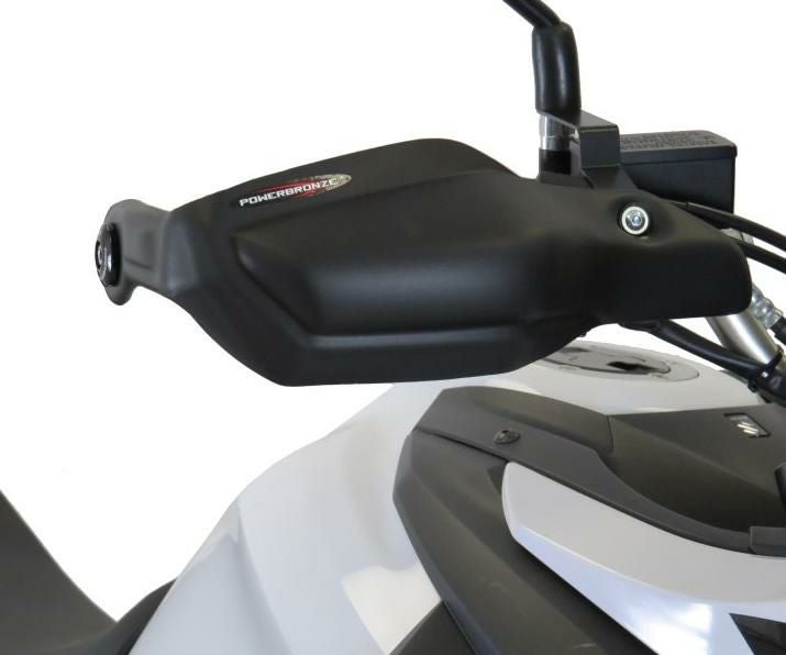 POWERBRONZE ハンドガード マットブラック 左右ペア スズキ V-STROM650