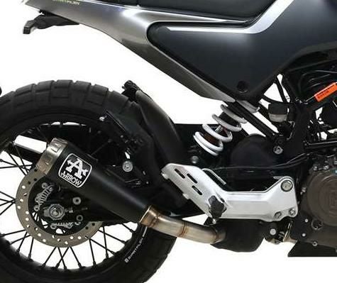 ARROW (アロー) スリップオンマフラー ハスクバーナ スヴァルトピレン401 ビットピレン401 2020- ステンレス ブラック-01