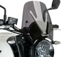 プーチ(Puig) New Generation Sport スクリーン/ウインドシールド トライアンフ TRIDENT660(トライデント660) 2021- ダークスモーク-01