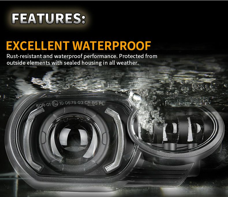 (WMW) LED ヘッドライト コンバージョンキット BMW K1200R/K1300R-09