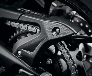 TRIDENT660/トライデント660 21- チェーンガード スイングアームカバー エヴォテック パフォーマンス_1