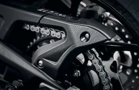 EVOTECH PERFORMANCE (エヴォテックパフォーマンス) チェーンガード スイングアームカバー TRIDENT660/トライデント660 21--02