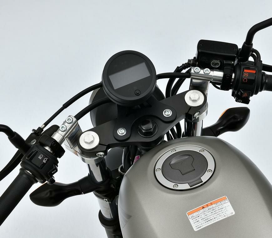 ☆国内発送☆　レブル ディアブロ　ハンドル RB0027　マットブラック レブル ホンダ レブル250/500 アルミ軽量ハンドルバー ドラッグバー