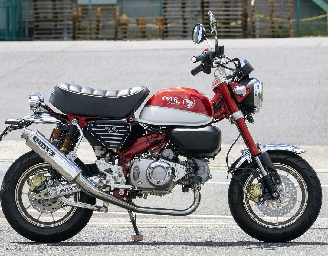 Over Racing オーヴァーレーシング SESMIC-mini フルエキゾースト マフラー ホンダ モンキー MONKEY125-02