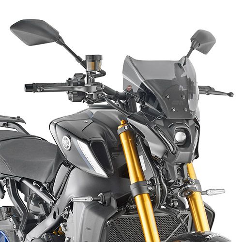 MT-09/MT-07/CB1000R/CB650R ウインドスクリーン 22x31 スモーク GIVI