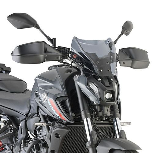 MT-09/MT-07/CB1000R/CB650R ウインドスクリーン 22x31 スモーク GIVI