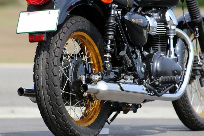 カワサキW800用ワイバーンクラシックマフラー R's Gear アールズギア ワイバンクラシック クラシカルタイプ フル