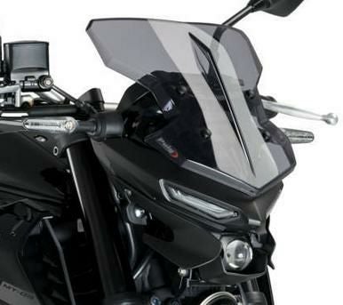 [値下げ]MT-09 Puig プーチ　スクリーン　スモーク　シールド MT-09 2021- スクリーン ウインドシールド ツーリング ブラック プーチ