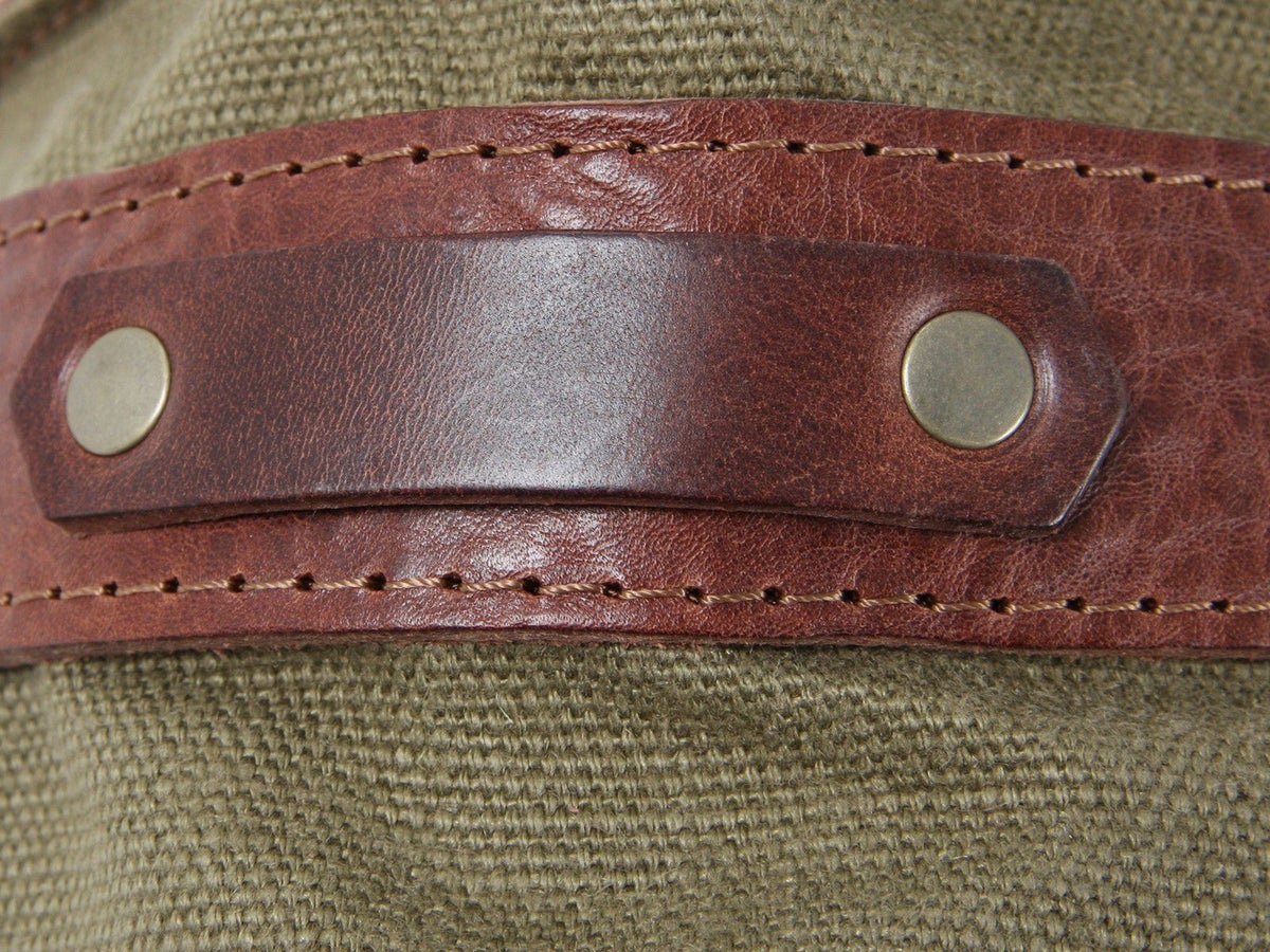 ヘプコ＆ベッカー(HEPCO＆BECKER) C-BOW Legacy courier bag サイドバッグ  Mサイズ カーキ-05