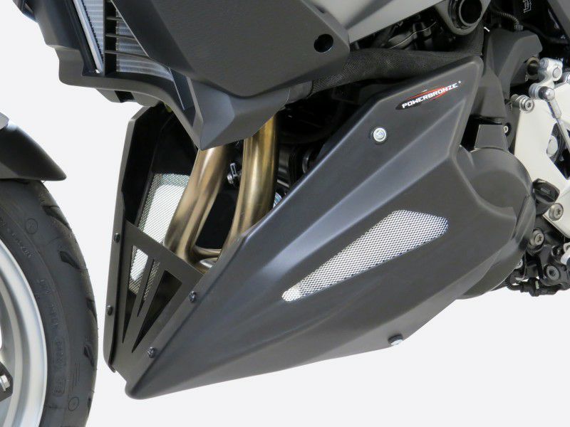 BMW F900R/XR (20-26) アンダーカウル マットブラック/シルバー