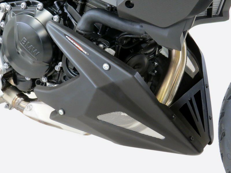 BMW F900R/XR (20-26) アンダーカウル マットブラック/シルバー