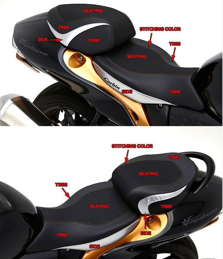 Corbin (コルビン) リア ファストバック シート 2021- GSX1300R 隼