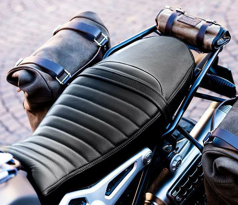 UNIT GARAGE製シート　 R nineTシリーズ用 UNIT GARAGE (ユニットガレージ) レザー BIPOSTO シート ゲル入り BMW