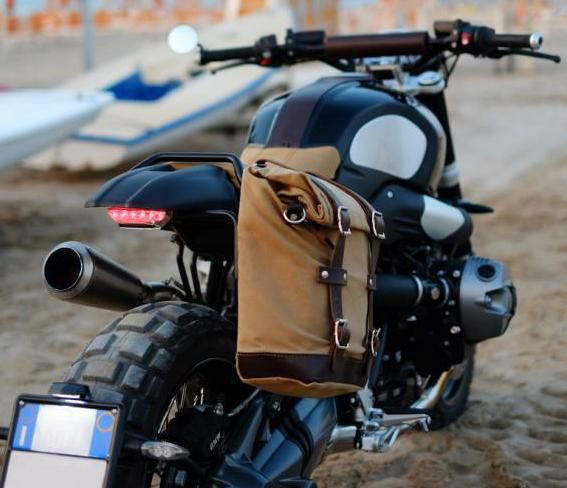 UNIT GARAGE (ユニットガレージ) サイドバッグ キャンパス地 BMW UNIT GARAGE (ユニットガレージ) サイドバッグ キャンパス地 BMW