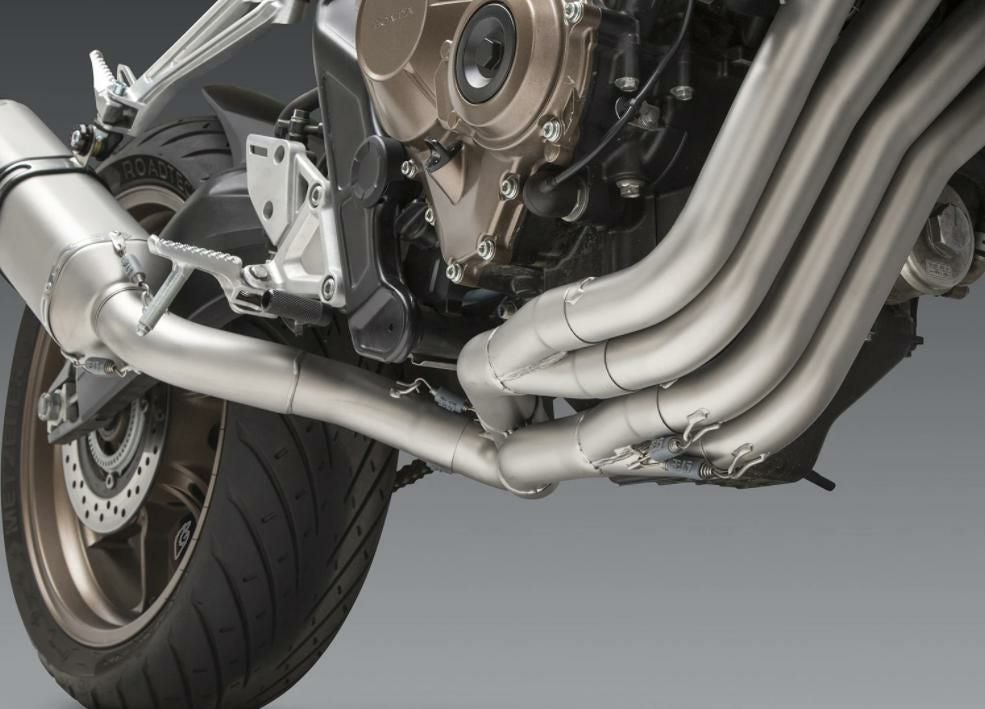 ヨシムラUSA R-77 レース ステンレス フルエキゾーストマフラー ホンダ