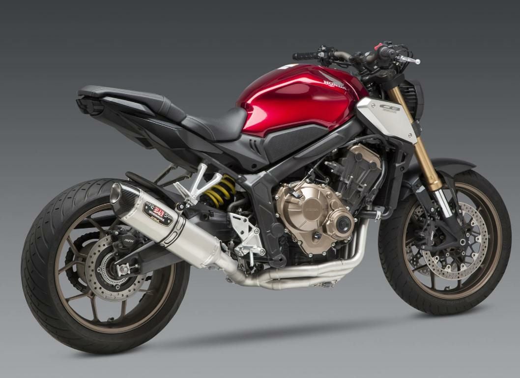ヨシムラUSA R-77 レース ステンレス フルエキゾーストマフラー ホンダ