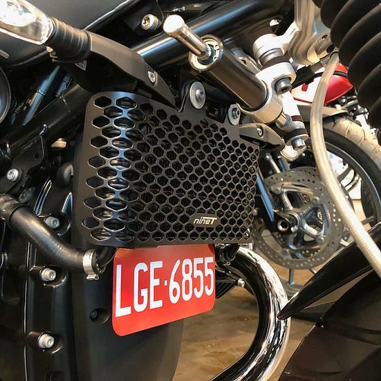 BMW RnineT 14- オイルクーラー ガード DKdesign EXRIDER | バイク