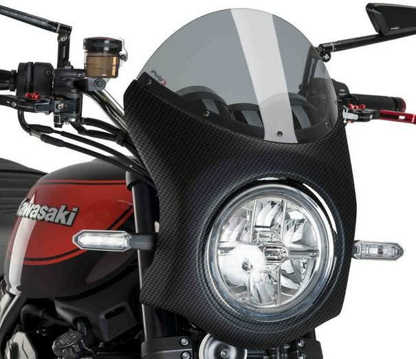 BMW R1200R/RS 15-17 リアフェンダー カーボンルック Puig(プーチ