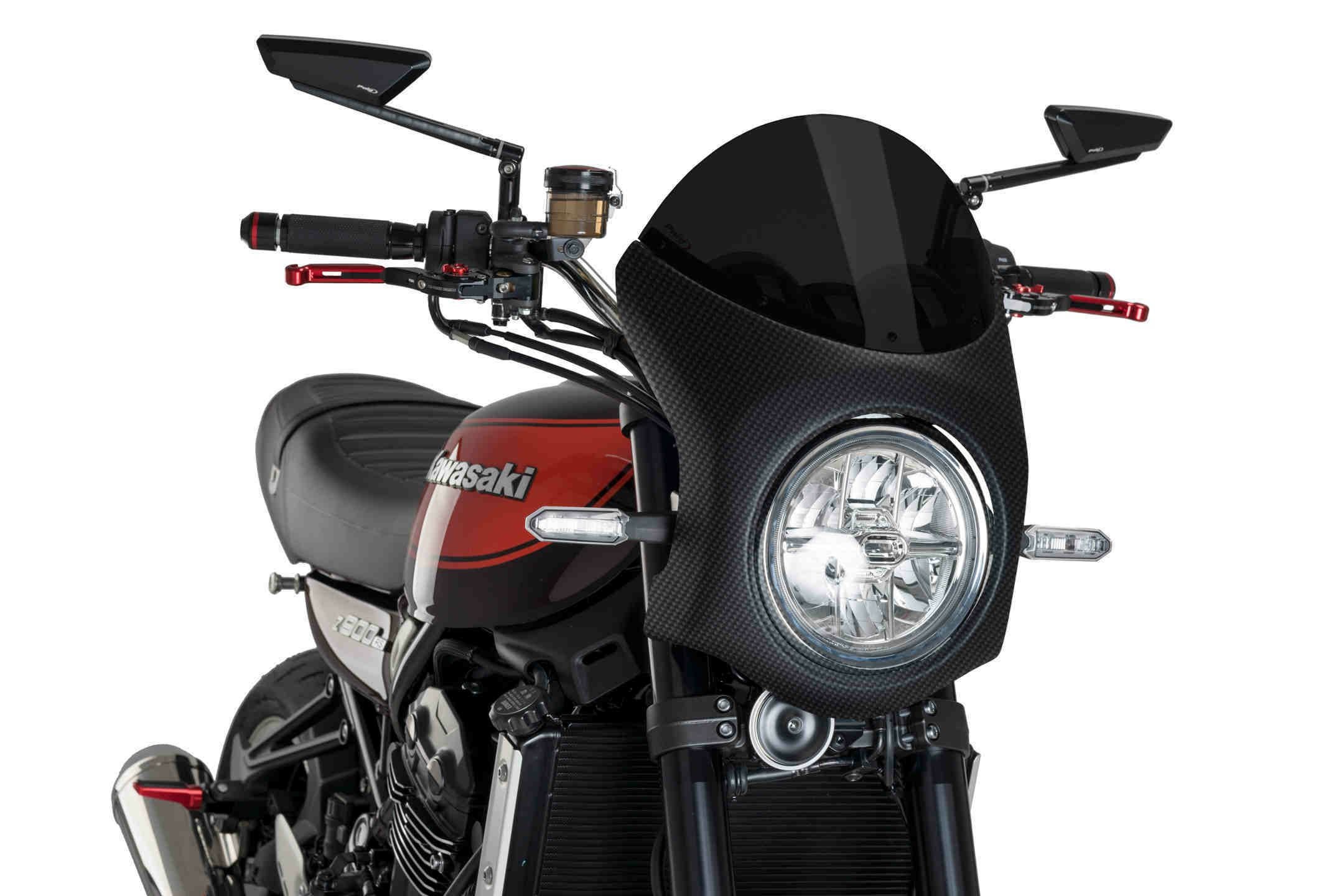 ヤマハXSR900用　PUIGプーチ　レトロフェアリングカウル プーチ(Puig) レトロ フロントカウル フェアリング スクリーン Z900RS