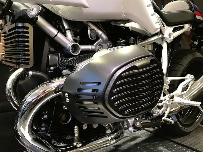 BMW RnineT 14-20 シリンダーヘッドカバー エンジンガード 左右セット