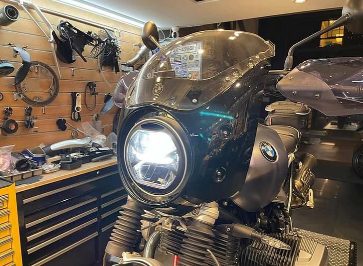 BMW RnineT 2014-2020 LEDヘッドライト Eマーク付き DKdesign | バイク