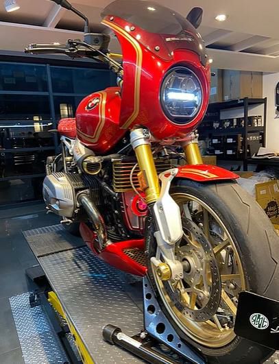 BMW RnineT 2014-2020 LEDヘッドライト Eマーク付き DKdesign | バイク