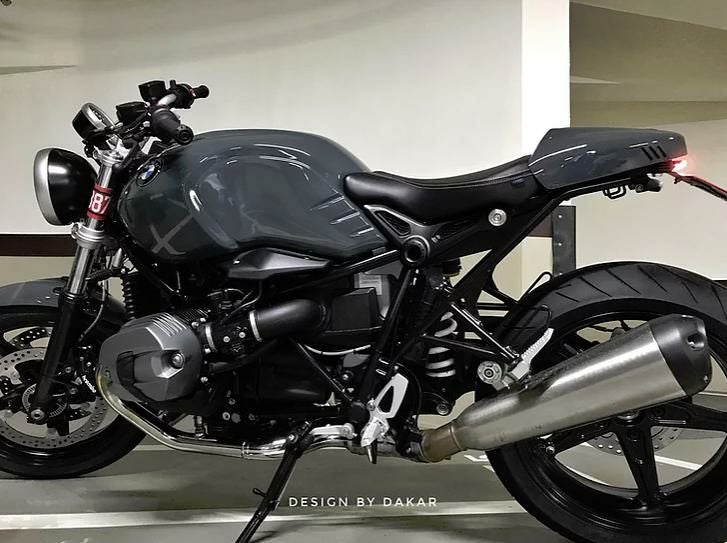 BMW RnineT 14- シングルシートカバー/ハンプカバー エアロデザイン 