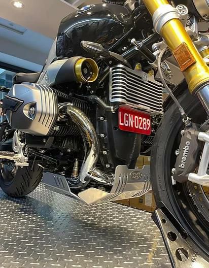 BMW RnineT 14- ブラック エアインテークカバー リング Dkdesign