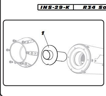 ヨシムラUSA R-34 マフラー インナー サイレンサー 消音  ホンダ レブル500、Ducati Scrambler、カワサキ Z900RS-02