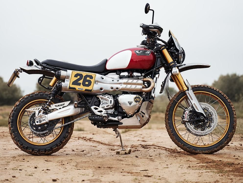 Tamarit タマリット エキパイ 触媒 トライアンフ スクランブラー 1200/XE-02