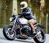 BMW R-nineT 14- スキッドプレート アンダーガード シルバー Dkdesign-03