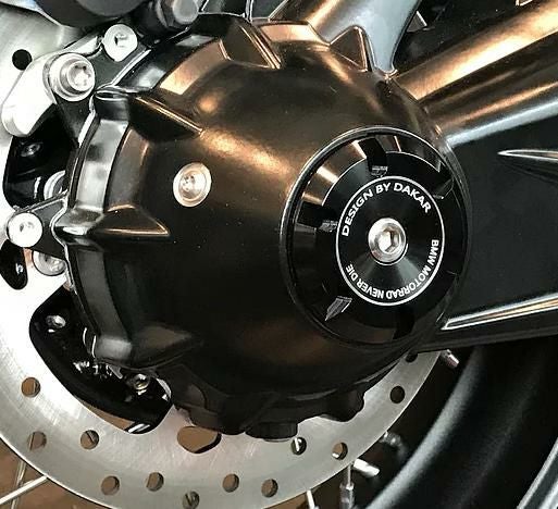 BMW R-nineT リア アクスルスライダー ブラック DKdesign-01
