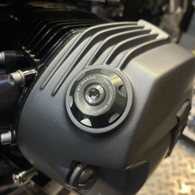 BMW R-nineT 14- オイルフィラーキャップ シルバー DKdesign-01