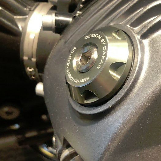 BMW R-nineT 14- オイルフィラーキャップ シルバー DKdesign-02