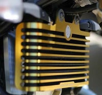 【セール】BMW RnineT 14- オイルクーラー ガード ゴールド DKdesign_1