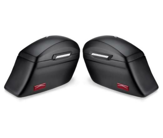 スカウト Scout Sixty ハード サドルバッグ ラメラ マットブラック インディアン Viking Bags-03