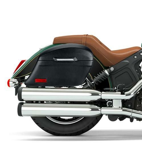サドルバッグ レザー インディアン バッグ Scout レザー ハードサドル