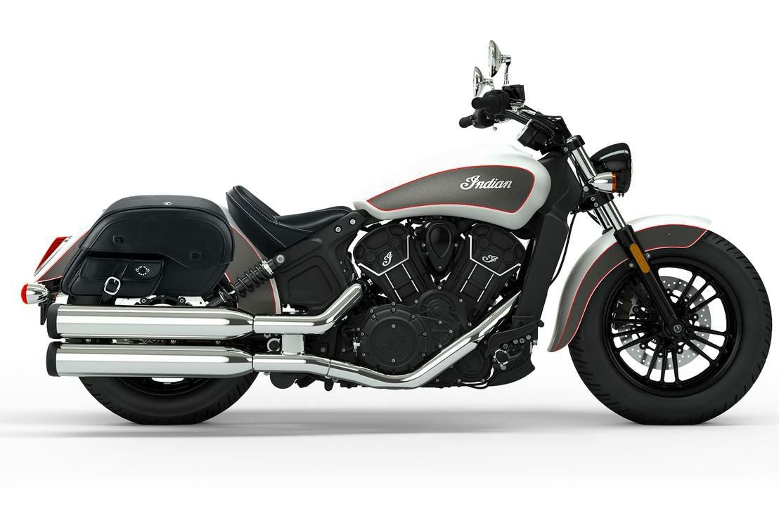 Scout Sixty サイドポケット レザー サドルバッグ インディアン Viking