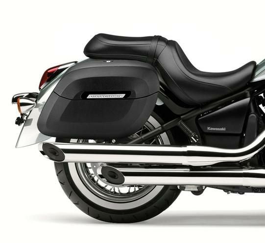 バルカン 900 クラシック ラージサイドポケット レザー サドルバッグ