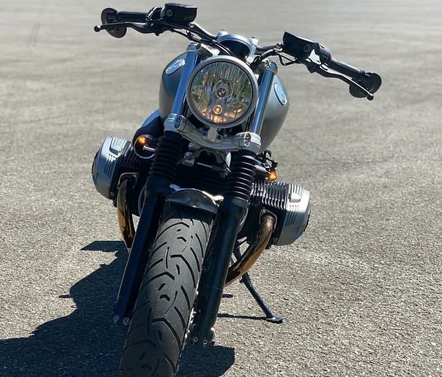 BMW R12 9T 純正バーハンドル 7107964 シルバー BMW ハンドル・パーツ 