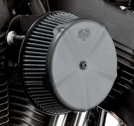 バンス&ハインズ エアクリーナーカバー VO2 SKULLCAP BLACK クローム_1