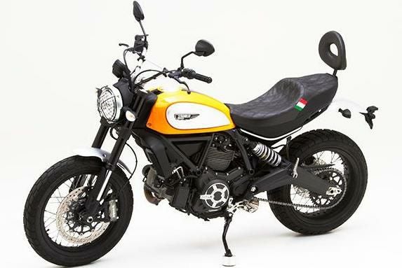 コルビン Ducati スクランブラー 800 シート ガンファイターレディ