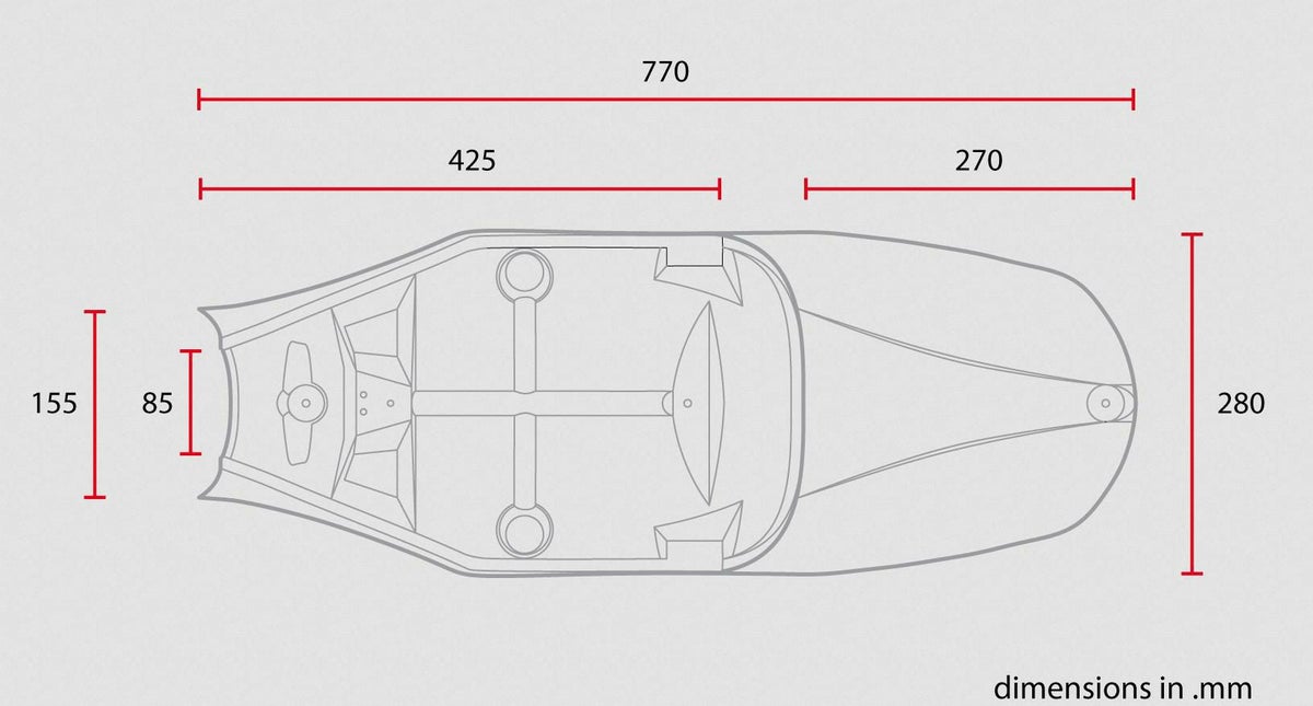 トライアンフ 空冷ボンネビル T100 シート 2008-2017 C-RACER-04