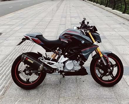 BMW G310R G310GS シングルシートカウル ブルーDKdesign | バイク