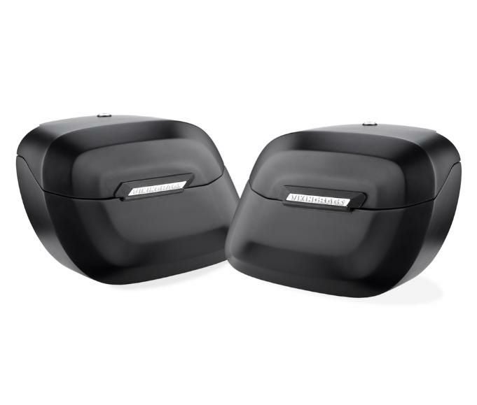 サンダーバード ラージ ハードサドルバッグ マットブラック ラメラ トライアンフ Viking Bags-03