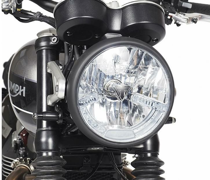 トライアンフ　ボンネビル　ウインカー新車外し品 バイクのウィンカー交換！ボンネビルへ小型でオシャレな車検適合