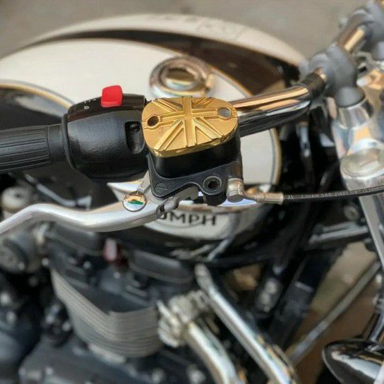 トライアンフ純正 グラブレール クローム ボンネビルT120 | バイク
