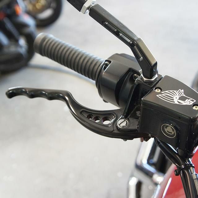 再度値下げしました！CLBセンタープルブレーキ　デッドストック　レア！ スカウト/Sixty、ボバー/Twenty ブレーキレバー ブラック インディアン